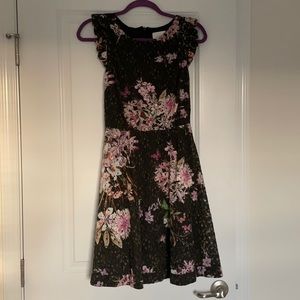 Anthropologie Eri +Ali Black Lace Dress